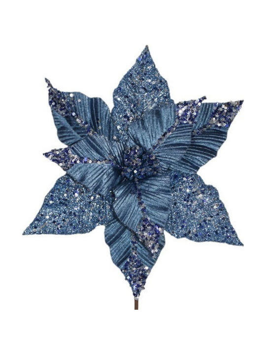 Weihnachtskranz Dekoration Alexandrinischer Blauer