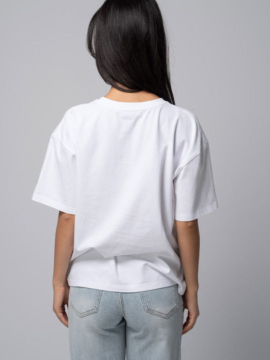 Caty Tricou Damă Alb