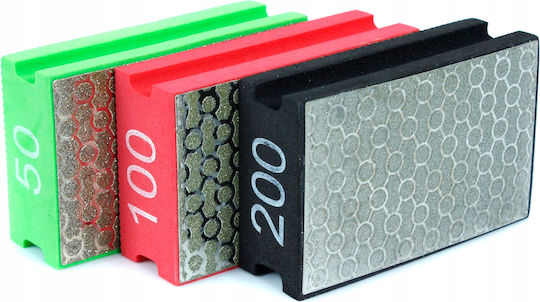 Falon-Tech Falon-Tech Schleifpads 60x95mm Set 3 Stück