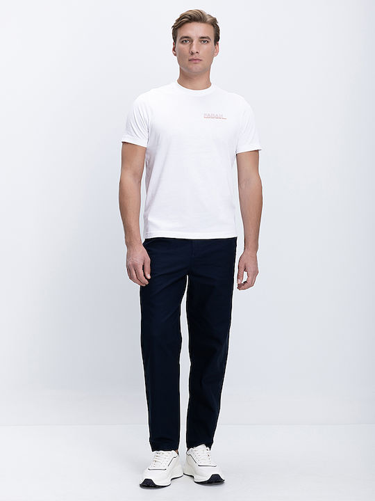 Farah Kurzarm T-Shirt Weiß