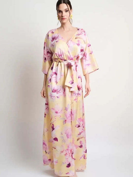 Summer Maxi Dress for Wedding / Christening Pink