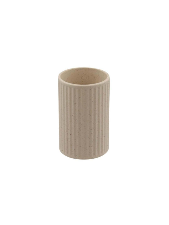 Bisk Ceramic Beige Cup Holder 5901487085052