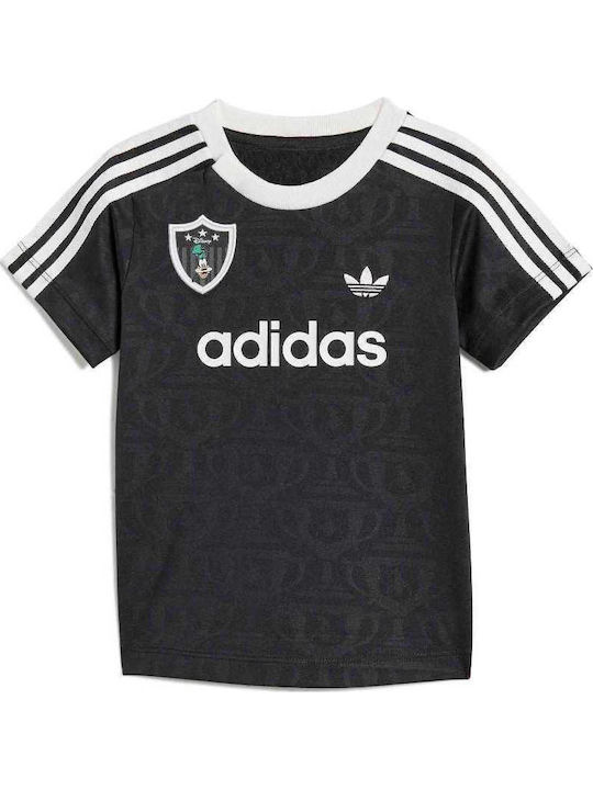 adidas Παιδικό Σετ με Σορτς Black / White 2τμχ