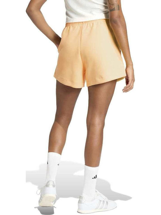 adidas All Szn Women's High Waist Activewear Shorts Tangerine