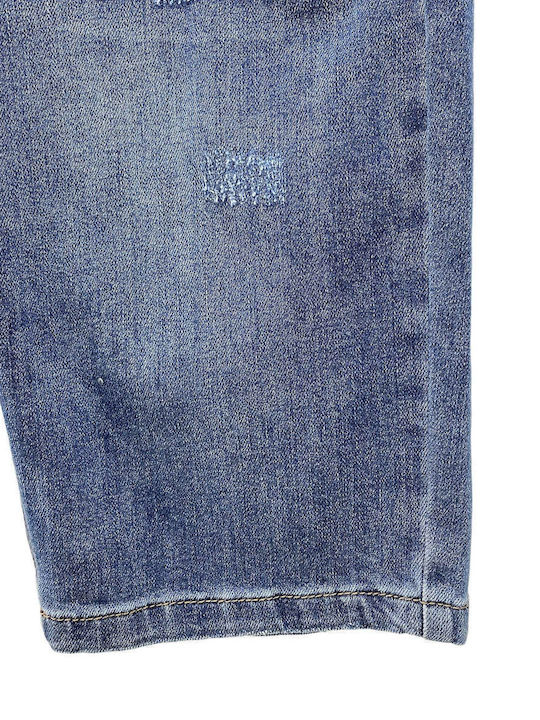 Herren Shorts Denim Blau