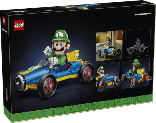 LEGO Super Mario Mario Kart – Luigi & Mach 8 за 18+ Години 2234 бр