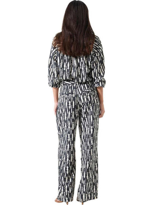 Garcia Women's Fabric Trousers Black