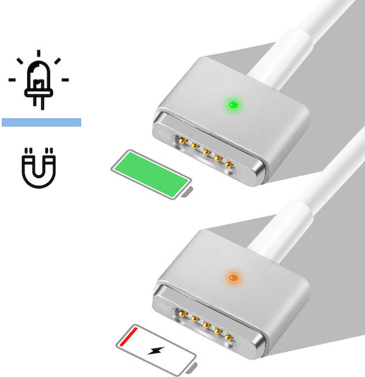 Apple Magsafe 2 Laptop Charger 45W 14.85V 3.05A for Apple with Power Adapter