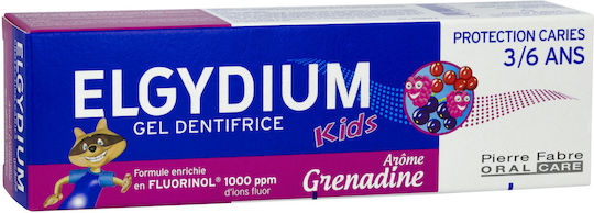 Elgydium Children's Toothpaste for Ages 3+ with Berries Flavor 50ml