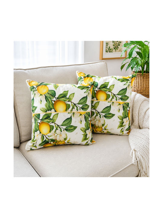 Kotonia Home Perna De Canapea Din 100% Bumbac Multicolor 50x50cm