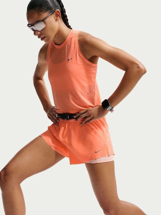 2-in-1 2-in-1 Women's Activewear Shorts Dri-Fit Orange Pulse