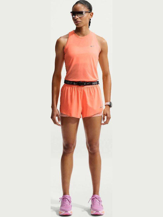 2-in-1 2-in-1 Women's Activewear Shorts Dri-Fit Orange Pulse