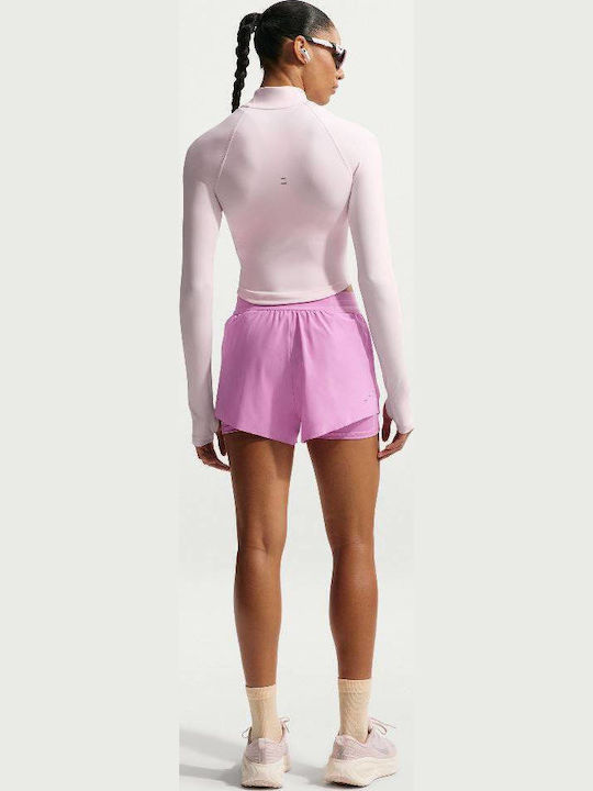 Nike 2-in-1 2-in-1 Women's Activewear Shorts Dri-Fit Light Magenta