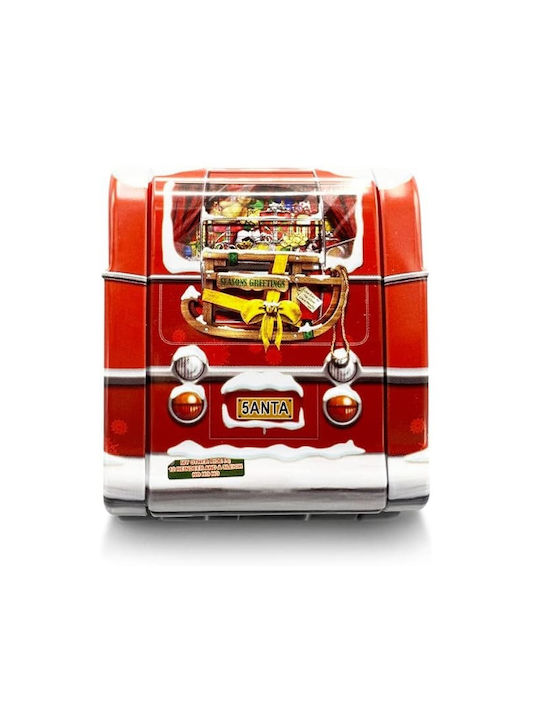 Christmas Metal Container 17x9.3x8.1cm 1000ml