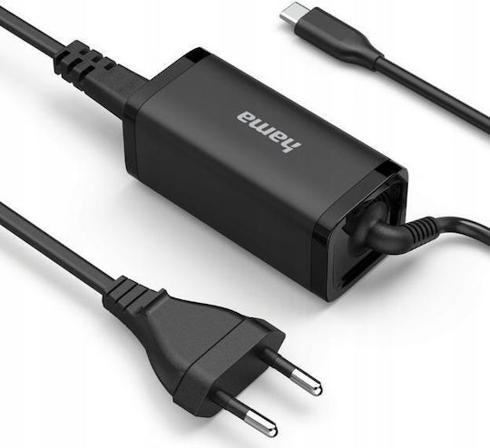 HAMA Notebook USB-C Φορτιστής Laptop 65W