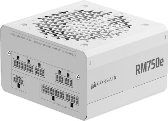 Corsair RMe Series RM750e 750W White Computer Power Supply Full Modular 80 Plus Gold