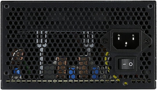 Aerocool LUX 550W Schwarz Computer-Netzteil Voll verkabelt 80 Plus Bronze