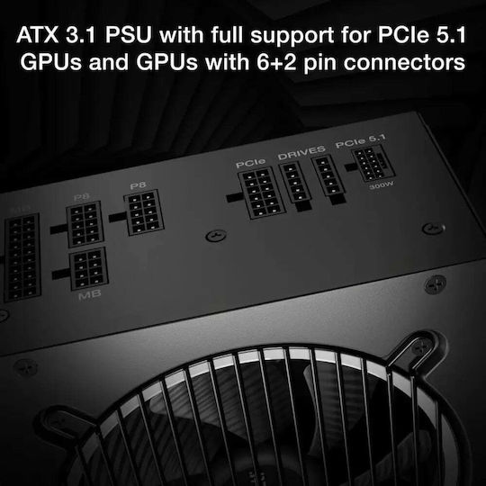 Be Quiet Pure Power 13 M 550W Μαύρο Τροφοδοτικό Υπολογιστή Full Modular 80 Plus Gold