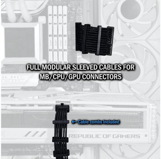 Lian Li EG0850 850W Schwarz Computer-Netzteil Vollständig modular 80 Plus Platin