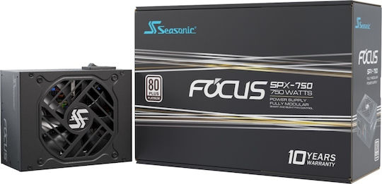 Focus SPX 750W Μαύρο Τροφοδοτικό Υπολογιστή Full Modular 80 Plus Platinum