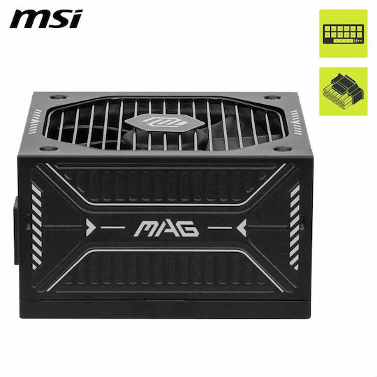 MSI MAG A750GLS 750W Black Computer Power Supply Full Modular 80 Plus Gold