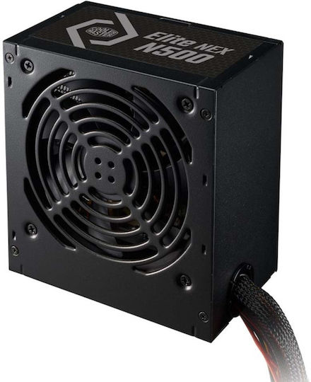 CoolerMaster Elite NEX 500 500W Τροφοδοτικό Υπολογιστή Full Wired 80 Plus Standard