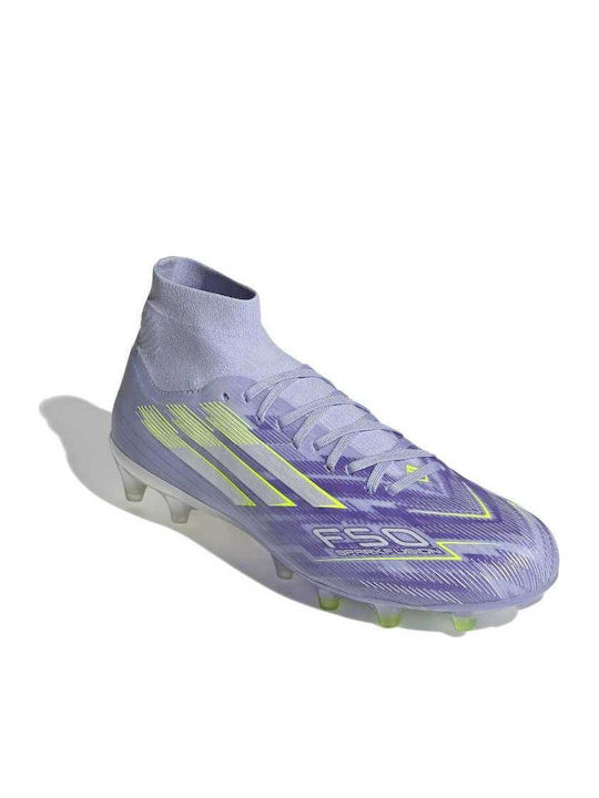 adidas F50 Sparkfusion Pro Ποδοσφαιρικά Παπούτσια με Τάπες Μωβ adidas F50 Sparkfusion Pro Ποδοσφαιρικά Παπούτσια με Τάπες Μωβ