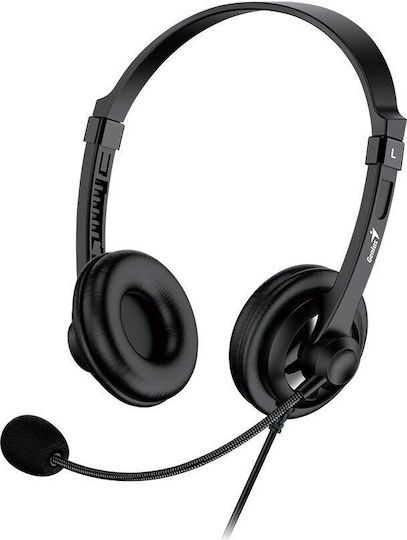 Genius HS-230U On Ear Căști Multimedia cu microfon și conexiune USB-A