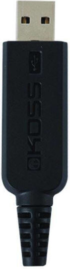 Koss SB45 Auf dem Ohr Multimedia-Headsets mit Mikrofon und Verbindung USB-A in Schwarz Farbe