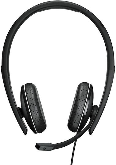 Epos Adapt 165T USB-C II On Ear Multimedia Ακουστικά με μικροφωνο