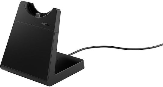 Jabra Evolve 65 TE Ασύρματα On Ear Multimedia Ακουστικά με μικρόφωνο και σύνδεση Bluetooth / USB-A