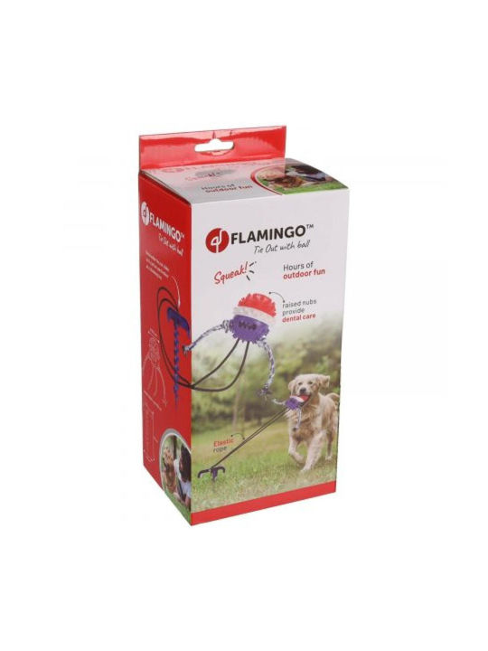 Flamingo Μπάλα Παιχνίδι Σκύλου από Καουτσούκ