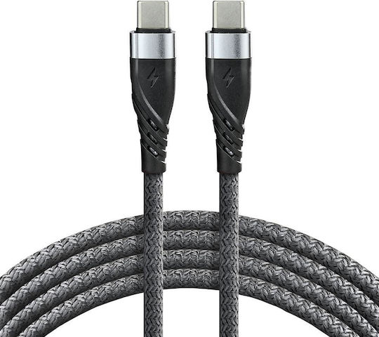 everActive USB 2.0 Kabel USB-C männlich - USB-C 60W PD Schwarz 2m CBB-2PDG