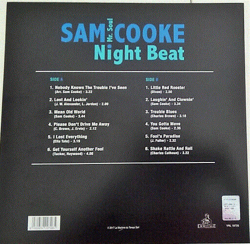 Сам Кук Night Beat 1 винил