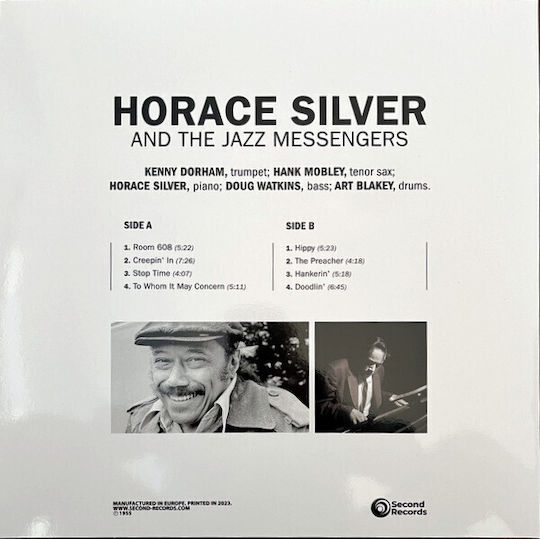 Horace Silver & Jazz Messengers Horace Silver Jazz Messengers Turquoise 1 Vinil