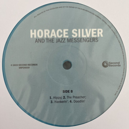 Horace Silver & Jazz Messengers Horace Silver Jazz Messengers Turquoise 1 Vinil