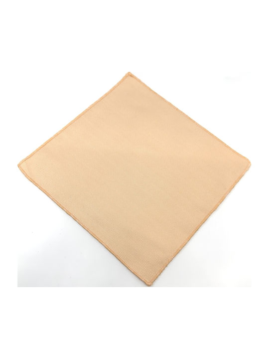 Legend Accessories Σετ Ανδρικής Γραβάτας Μονόχρωμη σε Πορτοκαλί Χρώμα
