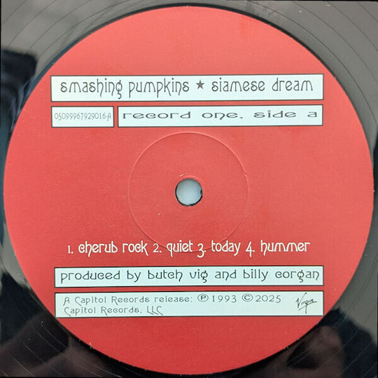 Smashing Pumpkins Siamese Dream 2lp Vinyl