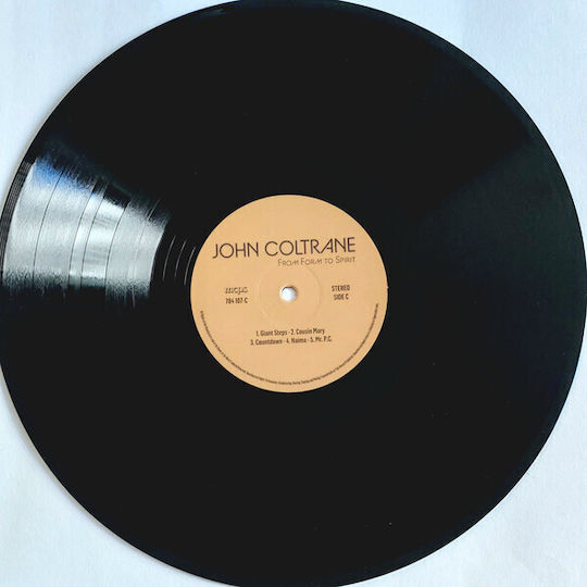 John Coltrane From Form To Spirit Gold Black 3 Vinyl