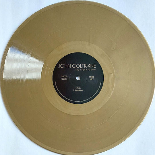 John Coltrane From Form To Spirit Gold Black 3 Vinyl