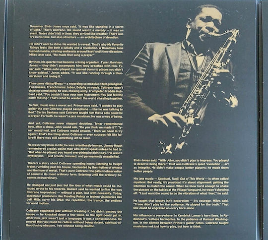 John Coltrane From Form To Spirit Gold Black 3 Vinyl