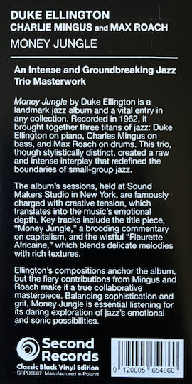 Duke Ellington Money Jungle 1 Vinyl