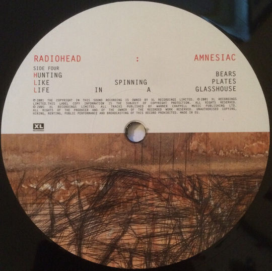 Amnesiac Vinyl