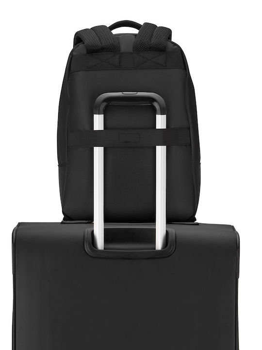 Delsey Laptop Backpack for 15.6" Laptop in Black Colour 342161000M9