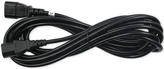 Qoltec IEC C13 - IEC C14 Cablu 3m Negru (53898)