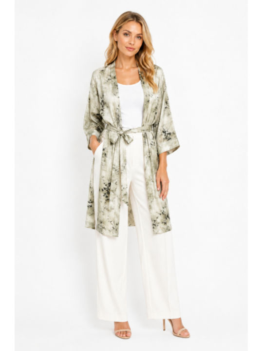 Women's Kimono Green SL-22487LV-26KI-Olive