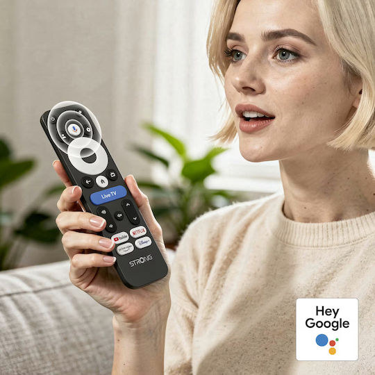 Strong Smart TV Stick Leap Full HD με Bluetooth / Wi-Fi / HDMI και Google Assistant