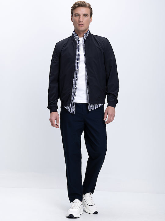 Vardas Μπουφάν Bomber Διπλής Όψης Navy Μπλε