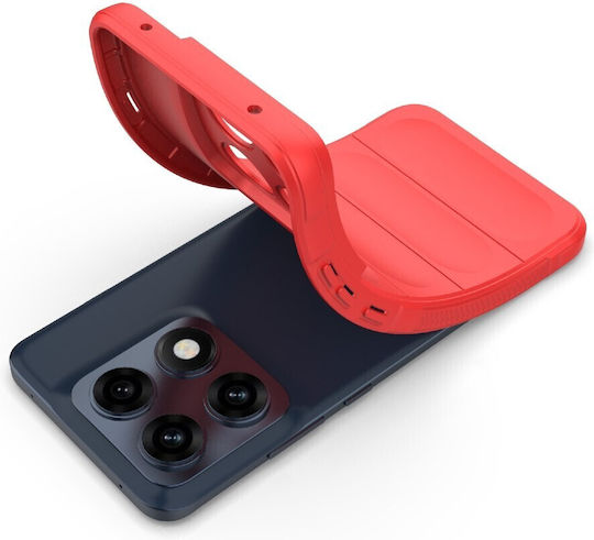 SSCase Red Silicone Back Cover (Motorola Edge 70 Pro)