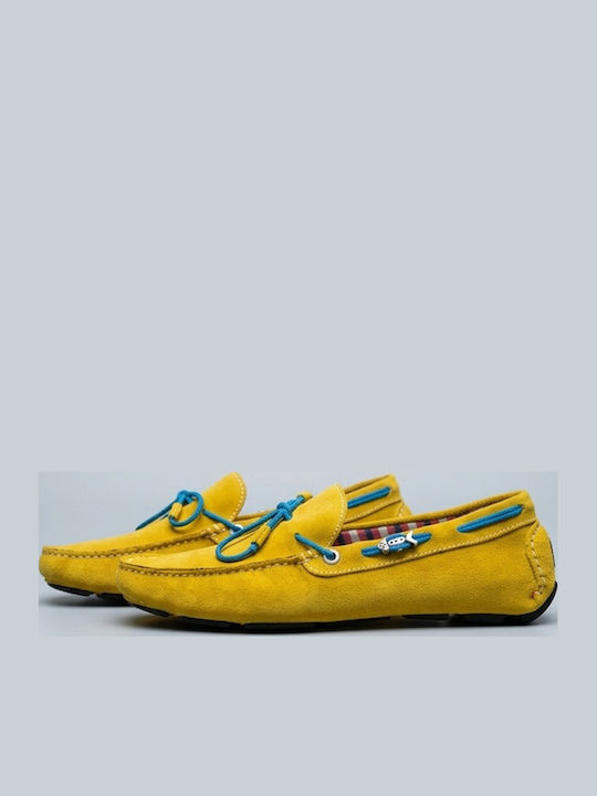 Ανδρικά Loafers σε Κίτρινο Χρώμα